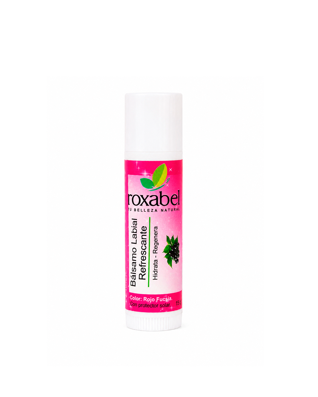 Bálsamo Labial Rojo Fucsia Roxabel