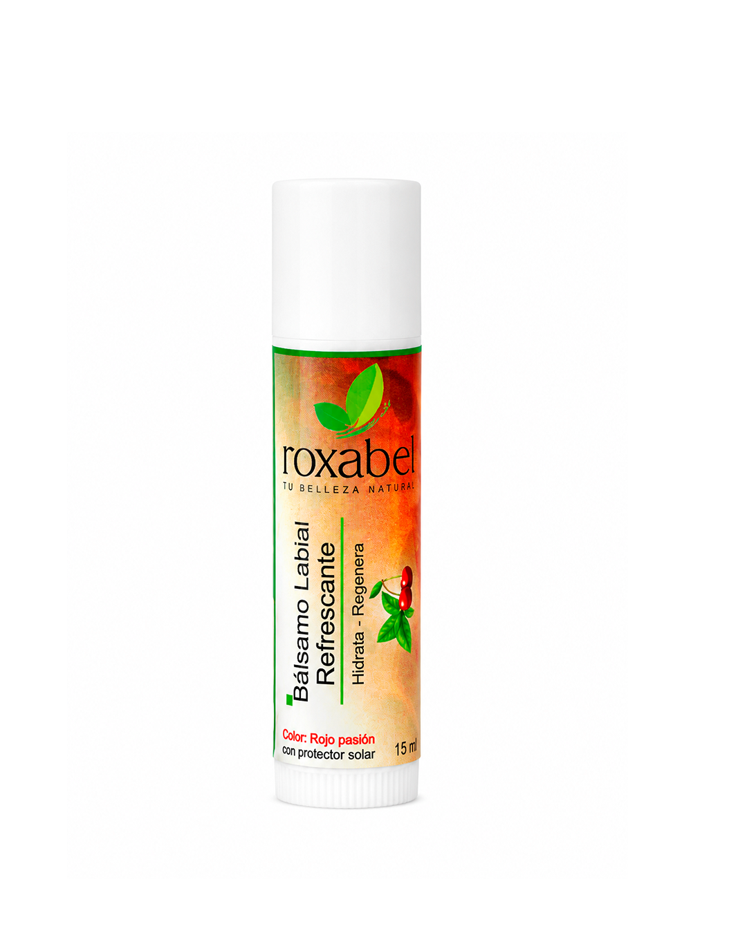 Bálsamo Labial Rojo Pasión Roxabel