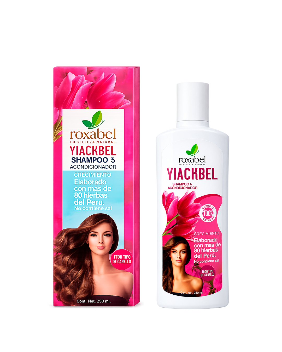 Shampoo YIACKBEL Reparador Roxabel