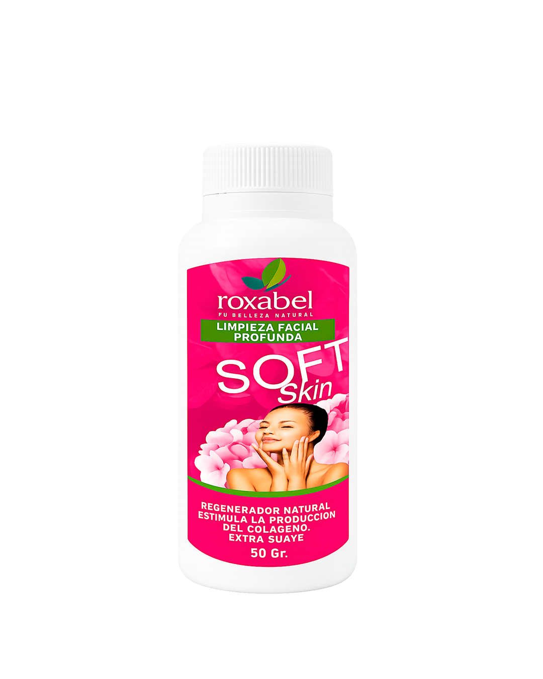 Exfoliantes y limpieza facial natural en polvo 50 GR.